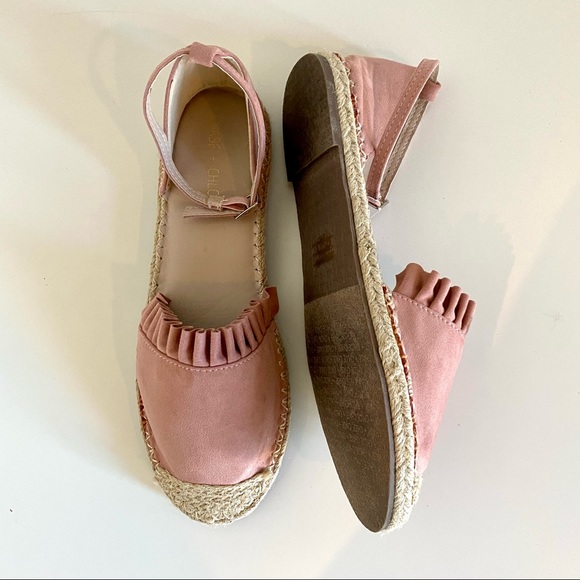 Chase + Chloe Shoes - Chase + Chloe Espadrille Sandals Size 8.5